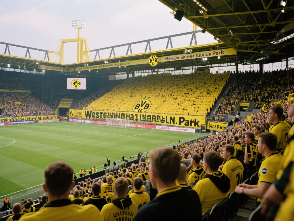 作为多特蒙德俱乐部的主场，威斯特法伦球场